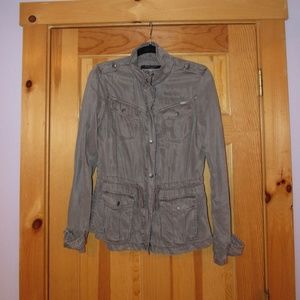 Grey Full Zip Jacket